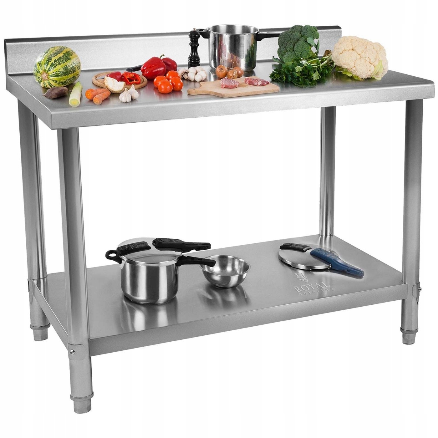 Cateringový stôl Royal Catering 1000 mm x 69,8 cm x 97 cm